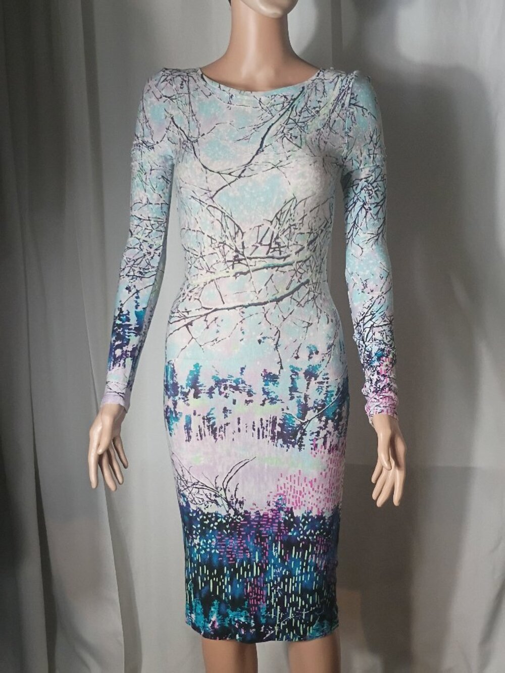 BCBG Maxazria violetta shirt dress size XS